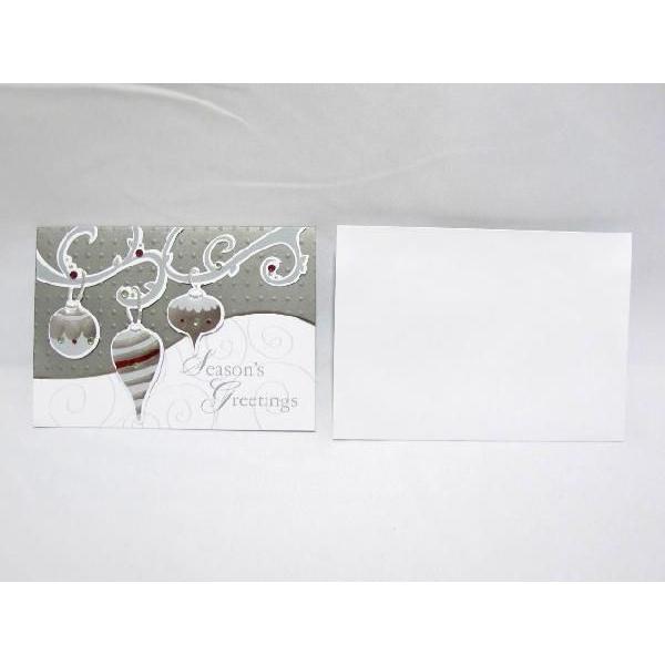 グリーティングカード クリスマスカード クリスマスオーナメント 豪華で立体的な手作りカードと封筒のセット 英語メッセージ入り 1104 ブリーズオブニューヨーク 通販 Yahoo ショッピング