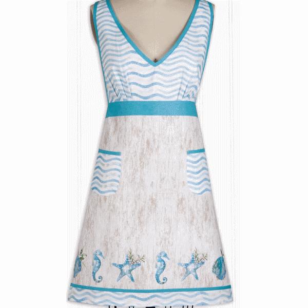 lĈ킢Gv/ Gv I[V^ChVlbNGv Ocean Tide V-Neck  Apron AJ PCfB[fUCА