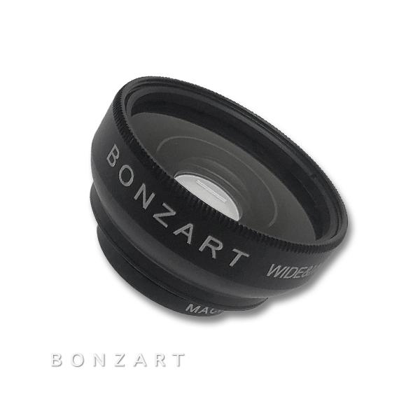 BONZART WIDE MACRO LENS 2in1Ro[WY Lp x0.45 / ڎ 0.02mi{U[g cC[Q \j