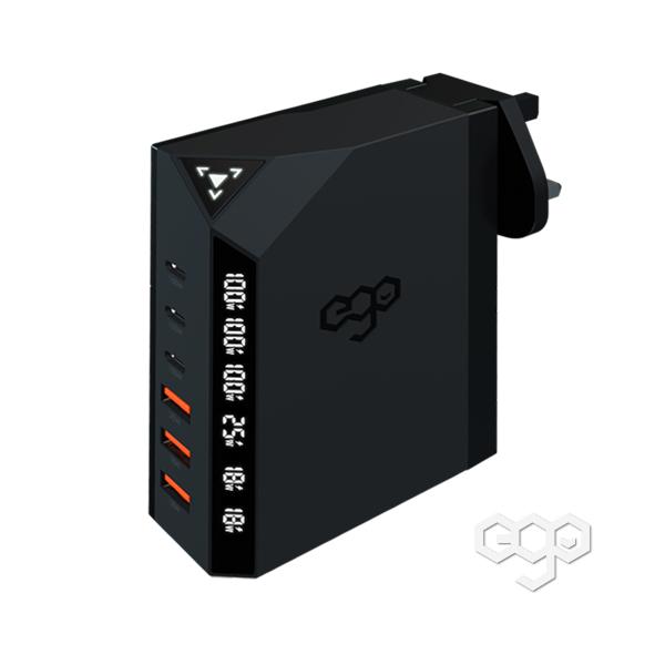 USB急速充電機 6ポート 最大出力240W EGO EXINNO 240W 6台同時急速