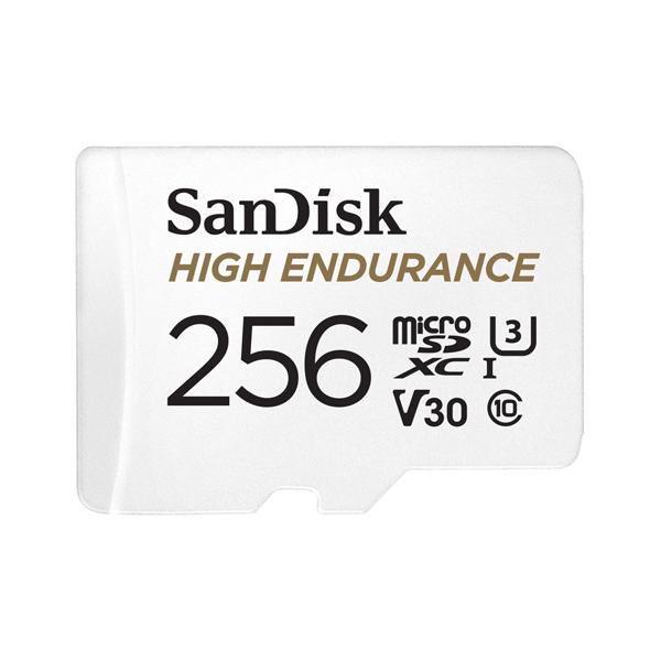 SanDisk ϋv }CNSDJ[h 256GB High Endurance microSDXC 100MB/s C10 U3 V30 SDSQQNR-256G-GN6IA