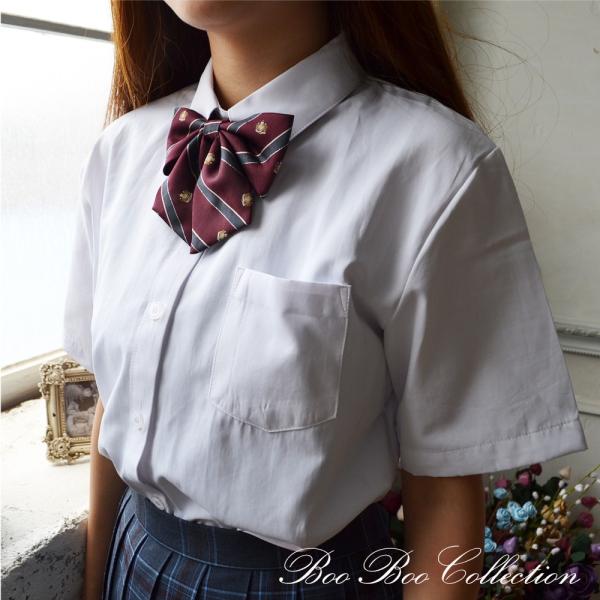 半袖スクールシャツ 正統派 制服 女子高生 通学 学生 中学 定番 ワイシャツ S M L Xl Buyee Buyee 日本の通販商品 オークションの代理入札 代理購入
