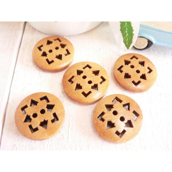 新品素材：ウッド【サイズ】直径 20mm★色柄のあるものは、アソートになりますので、柄はお選びいただけません。　お写真ない柄が入る場合もございます♪☆海外輸入品のため、色むら、プリントの不鮮明やズレ、ロットによる色味の違いなど多少作りが雑な...