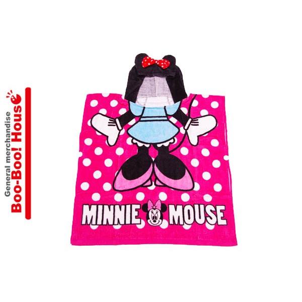 輸入品 プールタオル ポンチョタオル フード付きタオル ディズニー ミニーマウス プールタオル Pon Minnie ブーブーハウス Yahoo 店 通販 Yahoo ショッピング