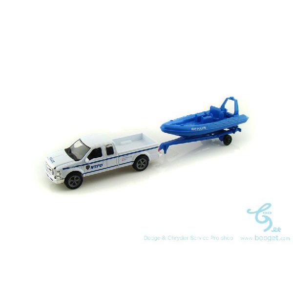 フォード NYPDボートトレーラー 1/43 ミニカー : booget Yahoo!店 