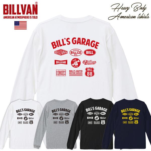 BILLVAN GARAGE アメリカン ヘビーロングTシャツ 長袖 ロンT ビルバン アメカジ
