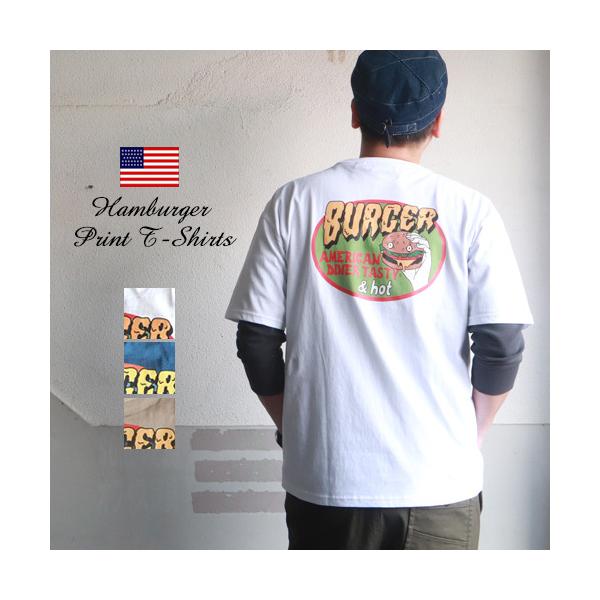 レトロアメリカン ダイナー Burger プリント 米綿 半袖 Tシャツ Buyee Buyee Japanese Proxy Service Buy From Japan Bot Online