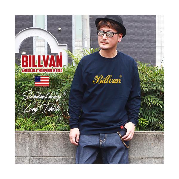 BILLVAN ビルバン 復刻Penロゴ ヘビーウェイト ロングTシャツ ロンT 060310lt