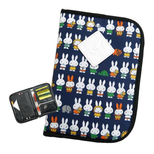 他サイト： 母子手帳ケース ミッフィー miffy 通帳ケース 通帳管理 ポーチ 小物入れ カードケースの商品画像