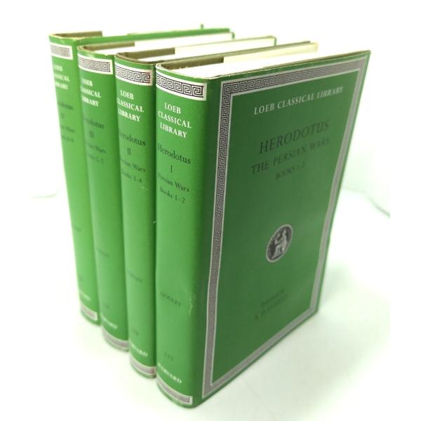 Books 1-9 (Loeb Classical Library) ・本の形態：単行本ハードカバー4冊（古代ギリシア語、英語）・サイズ：17×12cm・ページ数：399-574p・発行年：不明・初版年：1921,1922,1925年(fi...