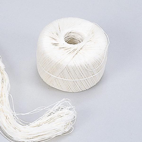 目打した紙の束を綴じて本の中身を作るときに使う製本用の糸。滑りがよく、製本に適した強さ固さがあるので、製本にとても適した糸です。材質：麻サイズ： 500 m 巻　/ 太さ16番(約0.8mm)関連キーワード：製本材料 製本 和本 本 糸かが...