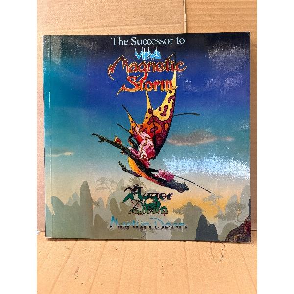 洋書 アート画集 ロジャー・ディーン「The Successor to Views Magnetic Storm Roger Dean」初版 Roger Dean yes