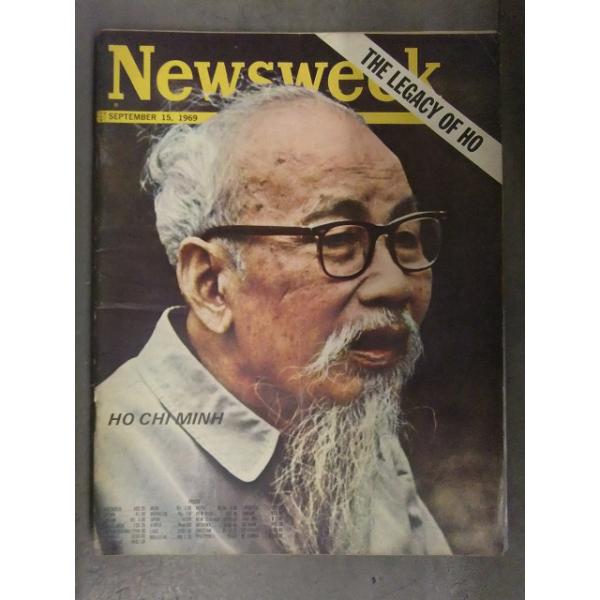 Newsweek ニューズウィーク 1969年8月10日　THE LEGACY OF HO ホーチミン　洋書