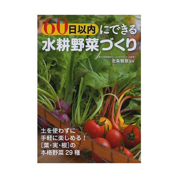60日以内にできる水耕野菜づくり/北条雅章