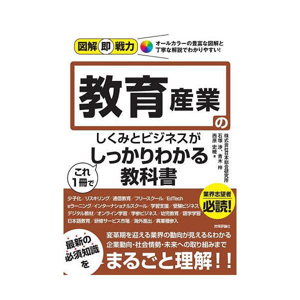 著:日本総合研究所出版社:技術評論社発売日:2025年06月シリーズ名等:図解即戦力キーワード:教育産業のしくみとビジネスがこれ１冊でしっかりわかる教科書日本総合研究所 ビジネス書 きよういくさんぎようのしくみとぎじゆつが キヨウイクサンギ...