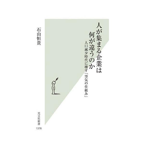 ※商品画像はイメージや仮デザインが含まれている場合があります。帯の有無など実際と異なる場合があります。著:石山恒貴出版社:光文社発売日:2025年09月シリーズ名等:光文社新書 １３７８キーワード:人が集まる企業は何が違うのか人口減少時代に...