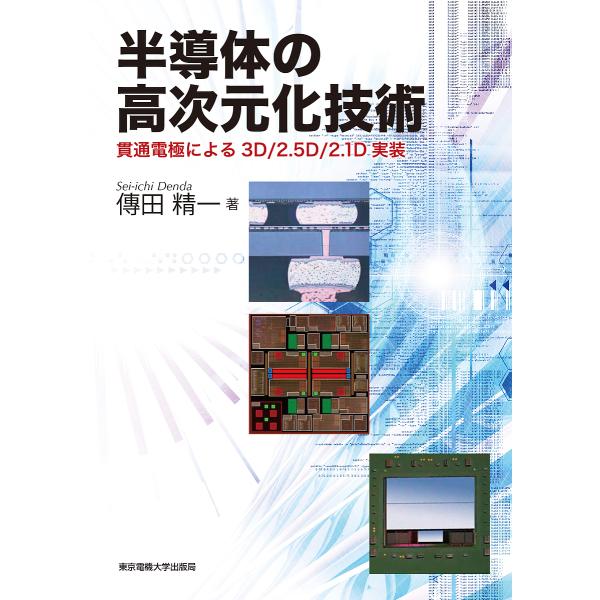 半導体の高次元化技術 貫通電極による3D/2.5D/2.1D実装/傳田精一