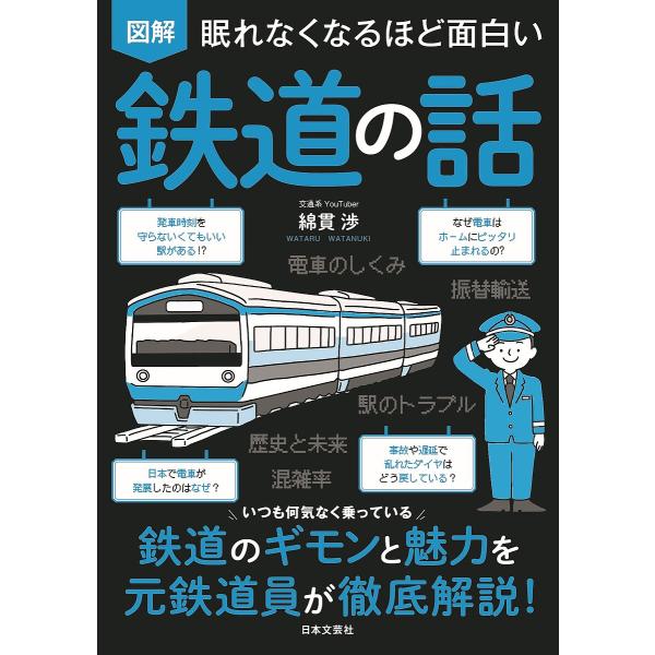 ※商品画像はイメージや仮デザインが含まれている場合があります。帯の有無など実際と異なる場合があります。著:綿貫渉出版社:日本文芸社発売日:2023年06月キーワード:図解眠れなくなるほど面白い鉄道の話綿貫渉 ずかいねむれなくなるほどおもしろ...
