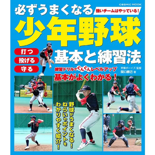 必ずうまくなる少年野球基本と練習法 打つ投げる守る/関口勝己