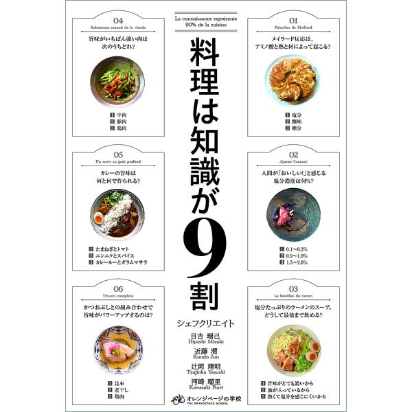 ※商品画像はイメージや仮デザインが含まれている場合があります。帯の有無など実際と異なる場合があります。著:シェフクリエイト合同会社出版社:オレンジページ発売日:2025年02月シリーズ名等:オレンジぺージの学校キーワード:料理は知識が９割シ...