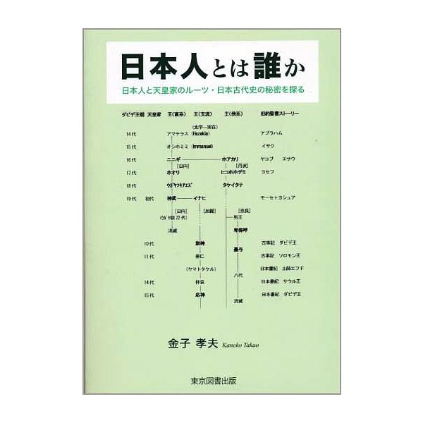 日本人とは誰か 日本人と天皇家のルーツ・日本古代史の秘密を探る/金子孝夫