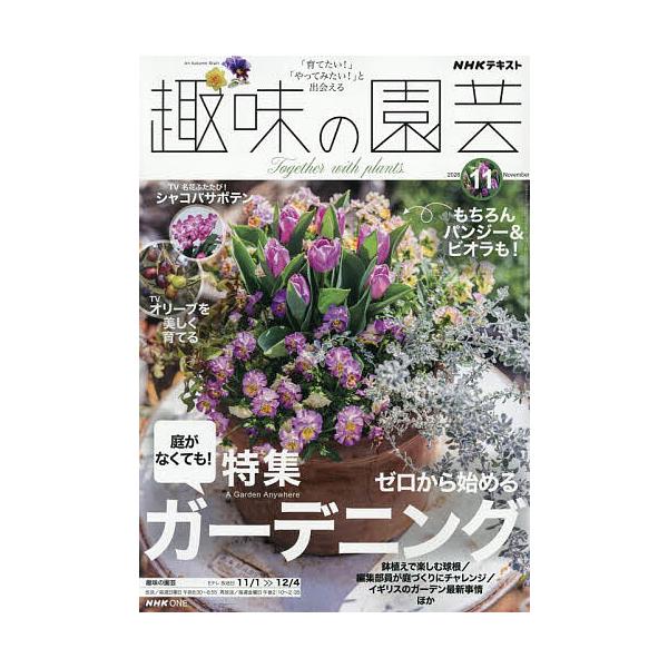 NHK 趣味の園芸 2026年11月号