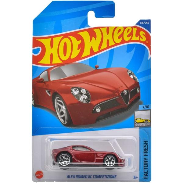 ホットウィール(Hot Wheels) ベーシックカー アルファロメオ C8 コンペティツィオーネ 【3才~】 HHF31 レッド ミニ