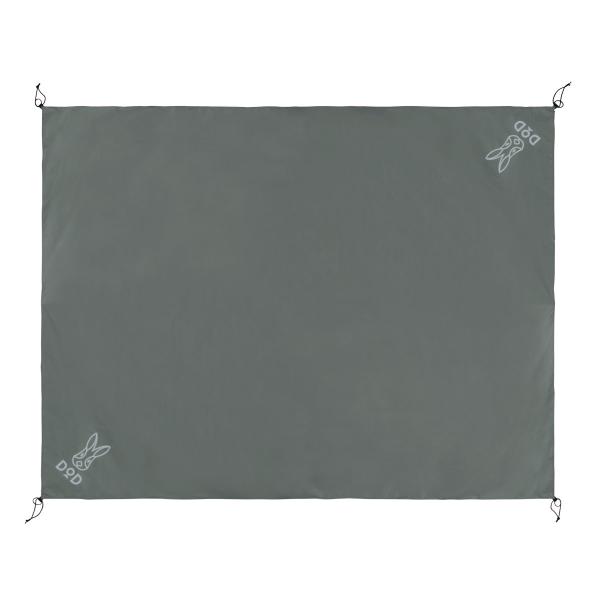 他サイト： DOD(ディーオーディー) グランドシート(5人用)280cm×220cm GS5-566-GY グレーの商品画像