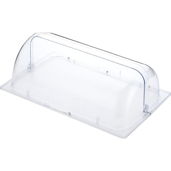 トーダイ 陳列フードカバー PPラタン BB-400-PC ポリカ 角回転式カバー 40型 41.6×32×16.5cm