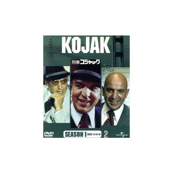 刑事コジャック シーズン1(2) DISC4+5+6/テリー・サヴァラス,ダン・フレイザー,ケヴィン・ドブソン