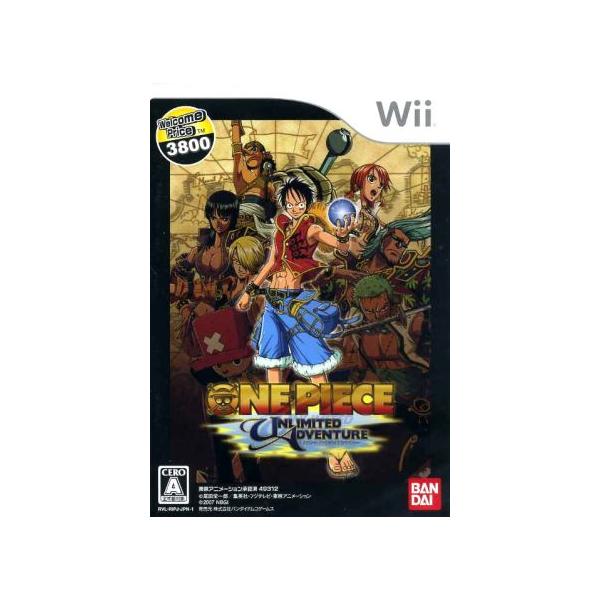 ワンピース アンリミテッドアドベンチャー Welcome Price3800/Wii