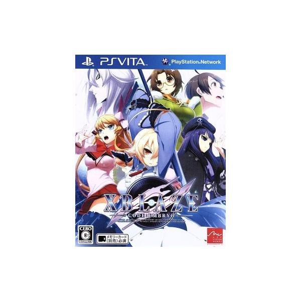 XBLAZE CODE:EMBRYO/PSVITA