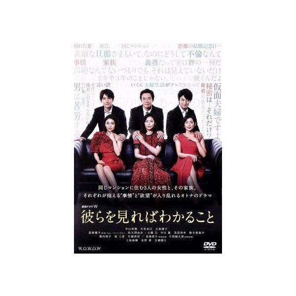 連続ドラマW 彼らを見ればわかること DVD-BOX/中山美穂,木村多江,大島優子,上地雄輔,長野