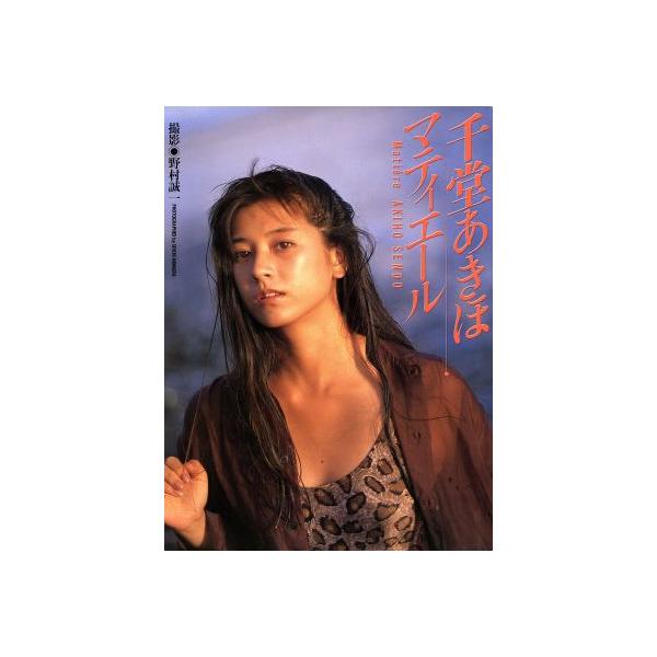 マティエール 千堂あきほ写真集/千堂あきほ,野村誠一