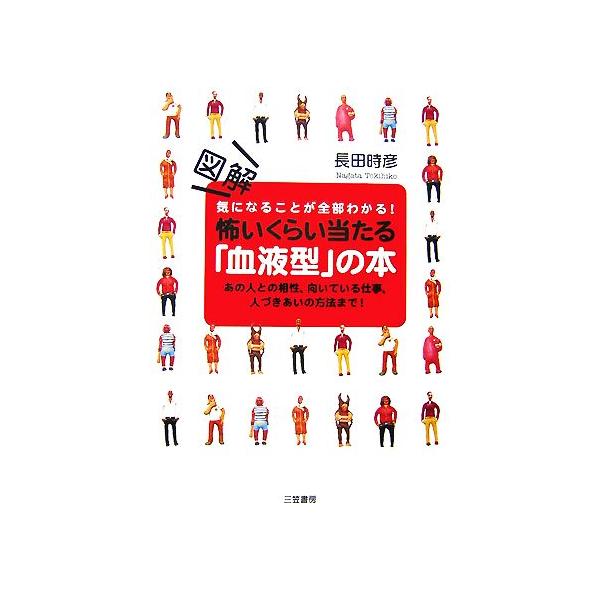 図解怖いくらい当たる「血液型」の本 あの人との相性、向いている仕事、人づきあいの方法まで！/長田時彦【著】　