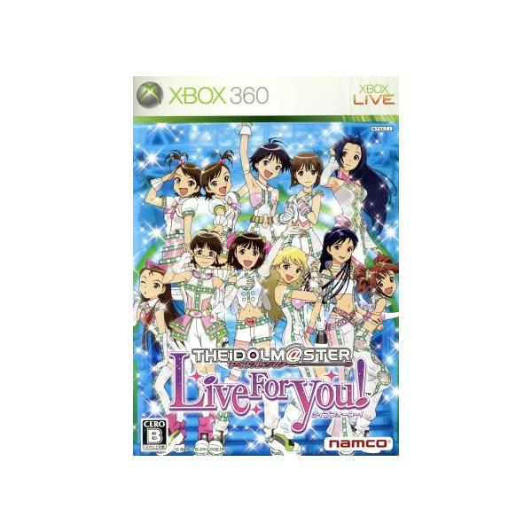 Xbox360／アイドルマスター ライブフォーユー！