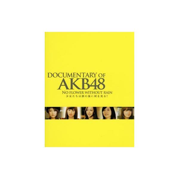 DOCUMENTARY of AKB48 NO FLOWER WITHOUT RAIN 少女たちは涙の後に何を見る？ コンプリートDVD-BOX/AKB48