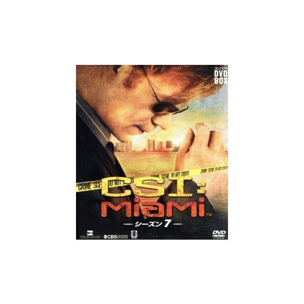 CSI:マイアミ コンパクト DVD-BOX シーズン7/デヴィッド・カルーソ,エミリー・プロクター,アダ