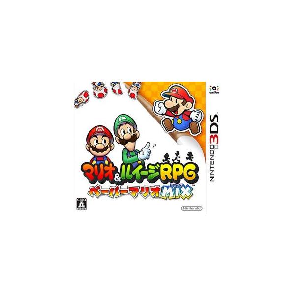 3DS／マリオ＆ルイージRPG ペーパーマリオMIX