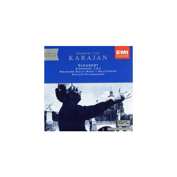 輸入盤】Schubert;Symphonies 3 + 4/Schubert(アーティスト),Karajan