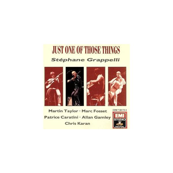 【輸入盤】Just One of Those Things/ステファン・グラッペリ　
