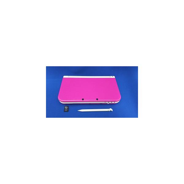 【箱説なし】Newニンテンドー3DS LL ピンク×ホワイト/本体(携帯ゲーム機)　