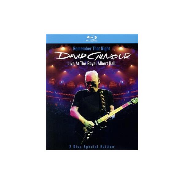 【輸入版】Remember That Night David Gilmour Live At The Royal Albert Hall(Blu-ray Disc)/デヴィッド・ギルモア