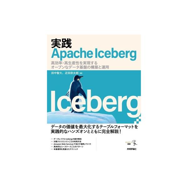 実践Apache Iceberg 高効率高生産性を実現するオープンなデータ基盤の構築と運用/田中智大(著者),疋田