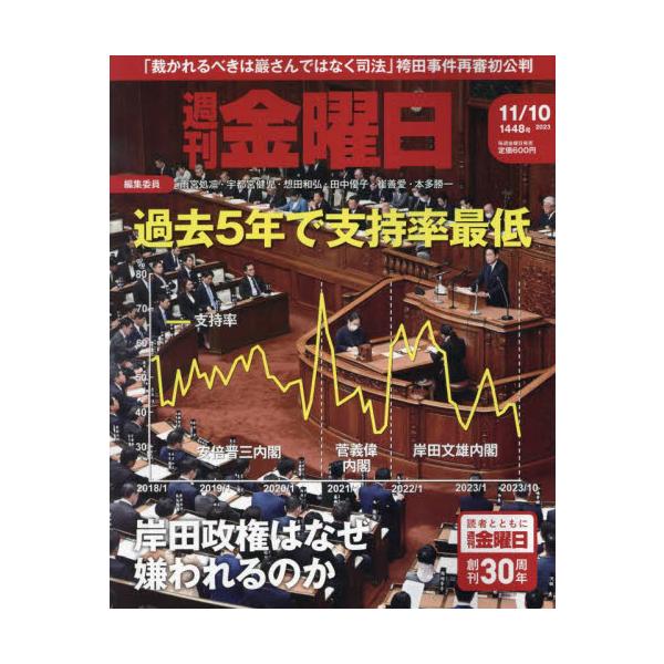 <br>2023年11月10日発売週刊誌金曜日