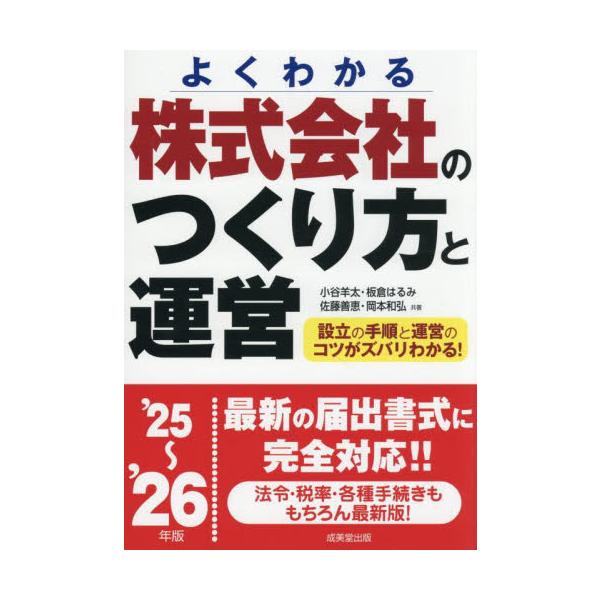会社設立のノウハウ、手順を解説。個人でもスムーズに進められるよう、現場に即した内容でわかりやすい。ケーススタディも豊富。成功する「株式会社のつくり方と運営法」をテーマごとに詳しく解説。<br>初めて会社を作るにあたっても失敗しな...