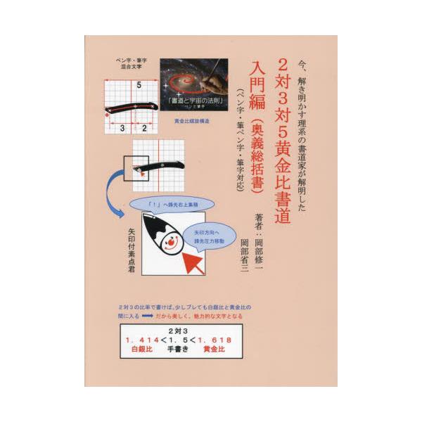 楷書筆字を書く上で情報を整理し、図・表・動画で解説。入門編。<br>岡部修一　著星雲社2022年11月２　タイ　３　タイ　５　オウゴンヒ　シヨドウ　ニユウモンヘン　オウギオカベ　シユウイチ/