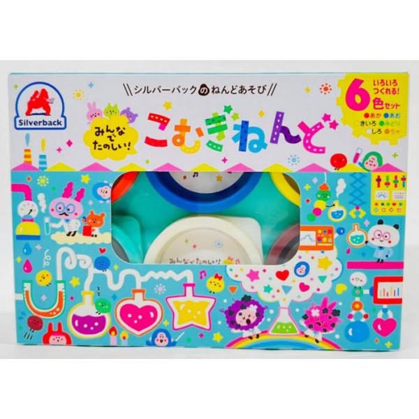 他サイト： こむぎねんど　６色セットの商品画像