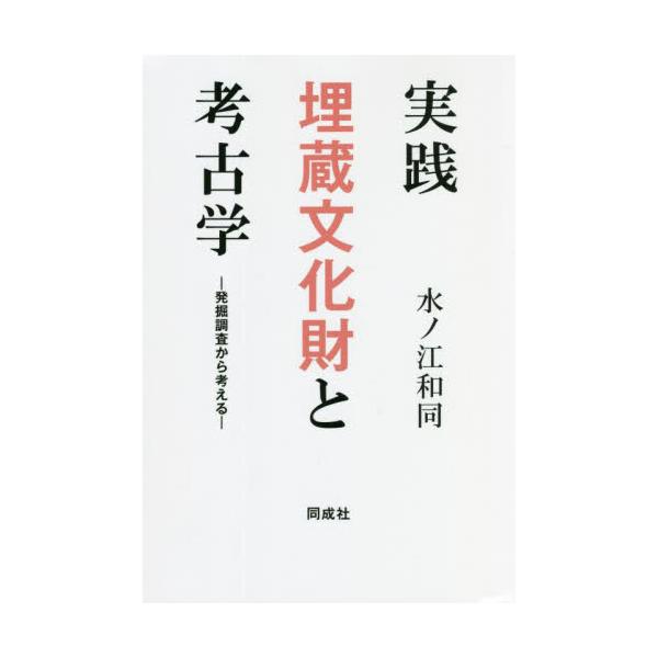 実践埋蔵文化財と考古学　発掘調査から考える / 水ノ江　和同　著