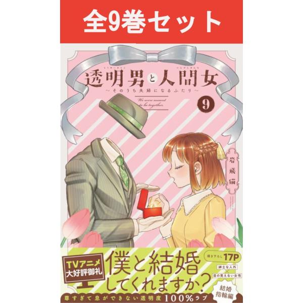 透明男と人間女〜そのうち夫婦になるふたり〜 1巻〜9巻 コミック全巻